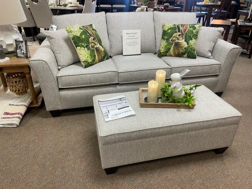 Manhattan Sofa And Storage Ottoman